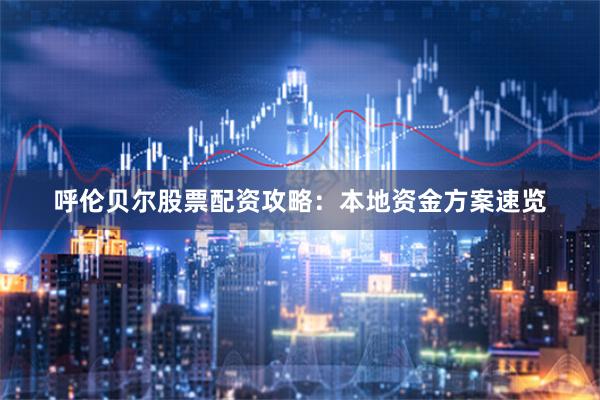 呼伦贝尔股票配资攻略：本地资金方案速览